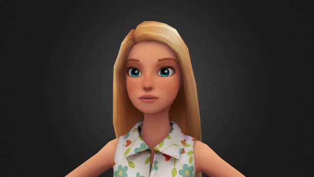 Barbie_V2 3D Model
