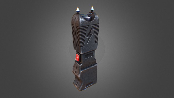 Stylized Taser for Garry's Mod 3D Model