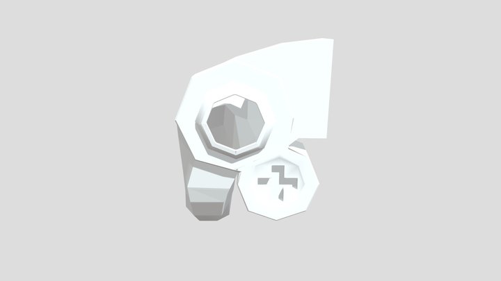 Gamcube Controller Base Wip Subd 3D Model
