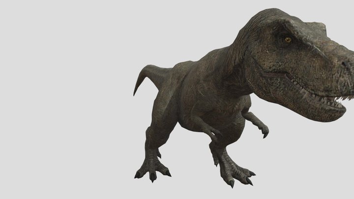 Jurassic World T-Rex 3D Model