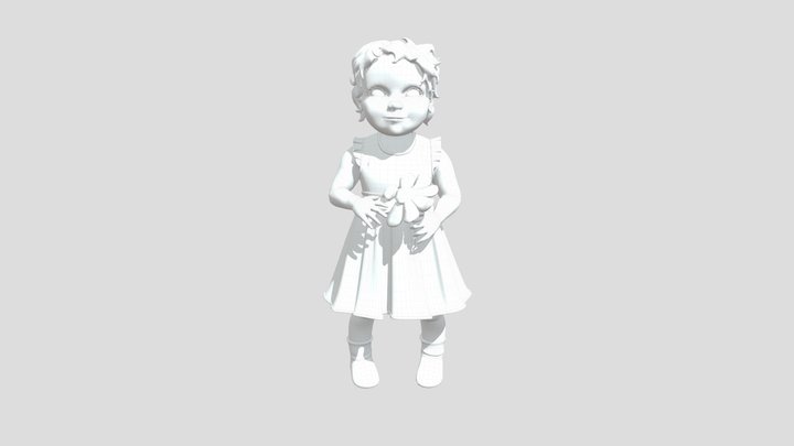 Kira final pose 3D Model
