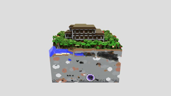 Woodland Mansion 3D Model