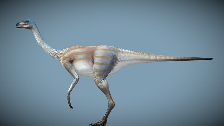 JWE2 Struthiomimus – Modelo 3D gratuito STL