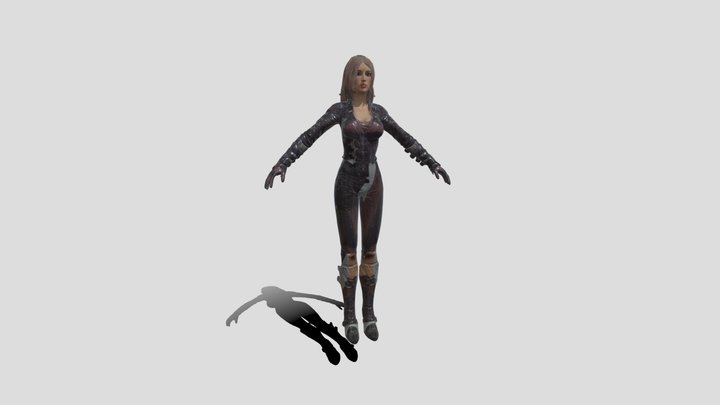 Batman_Arkham_City_Talia 3D Model