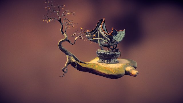 Stone well 3D Model