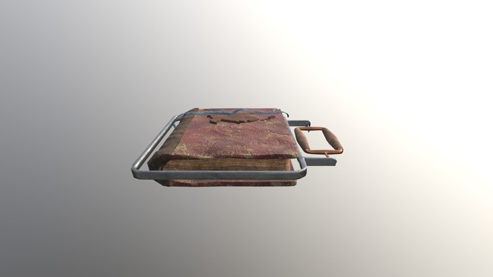 Stylized Book Project 3D Model