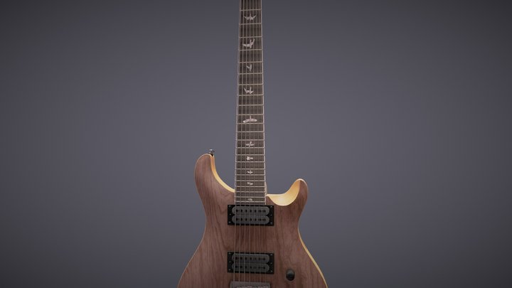 PRS Guitars SE Mark Holcomb SVN Signature 3D Model