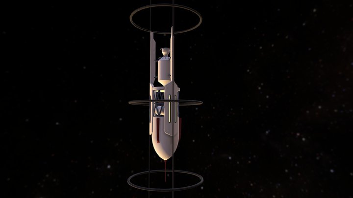 DM Space: Day 1 - Space Elevator 3D Model