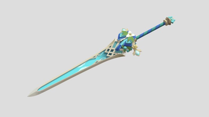 Mailed Flower 3D Model