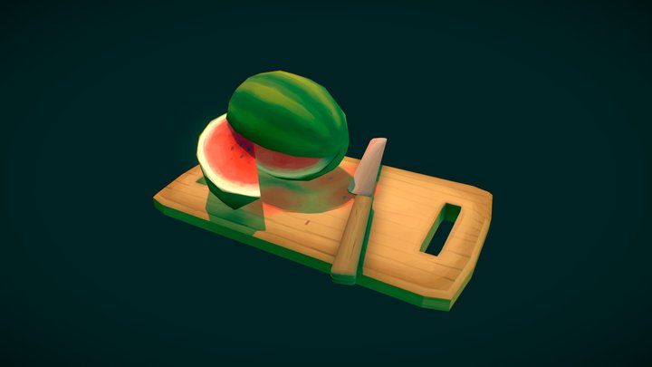 Melon - Summer Model A Week #1 3D Model