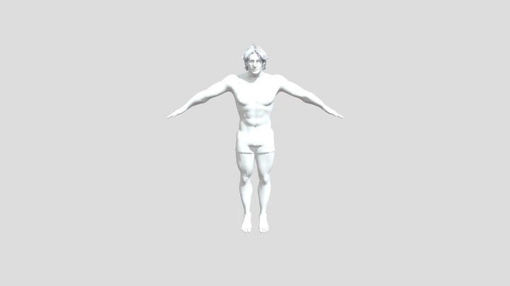 man3 3D Model