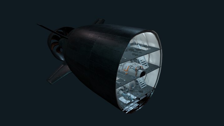 submarine sample – Free 3D Model STL