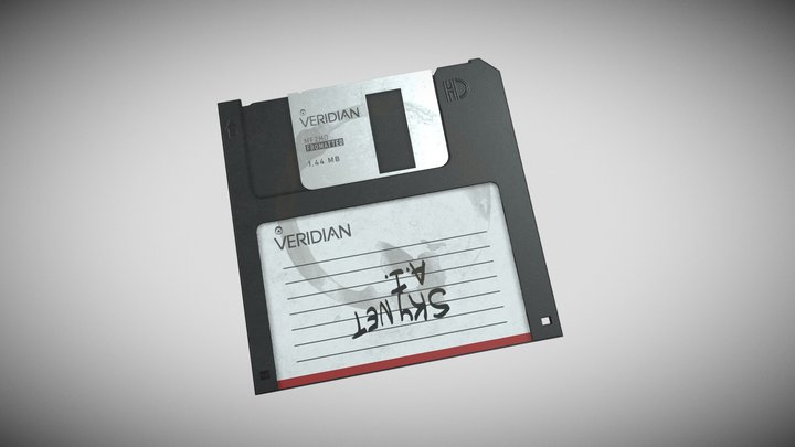 Floppy Disk 3D Model