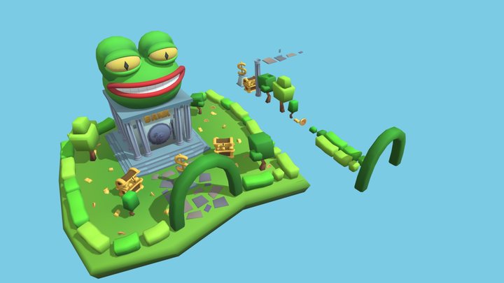 Meme Bank 3D Model
