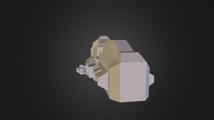 Viporian Battle Cruiser 3D Model