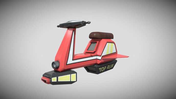 Scooter 3D Model