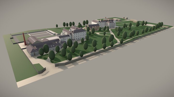 High Park Magdalene Laundry c.1960 3D Model