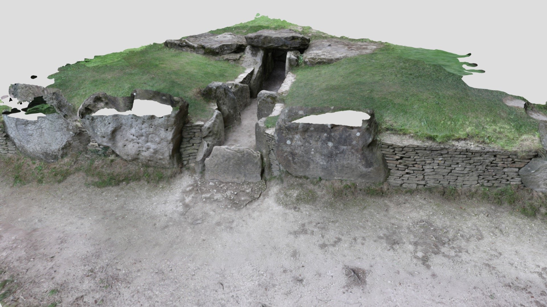 Entrance to Wayland's Smithy