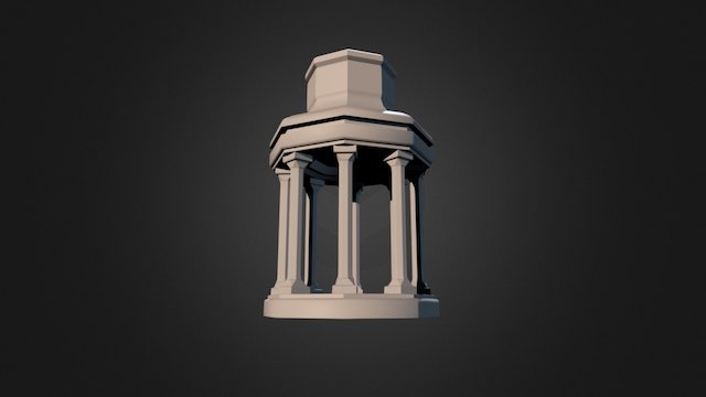 Witcher Kaer Morhen Firepit 3D Model