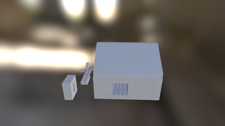 Lego house 3D Model