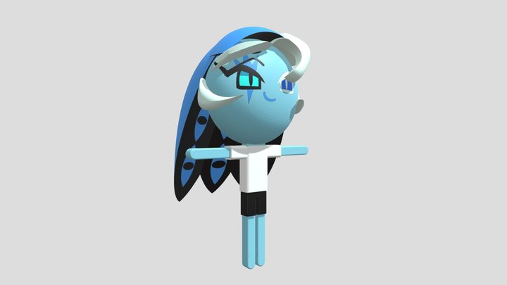 Milky (Shadow Milk Cookie's son) Cookie Run – Modello 3D gratuito STL