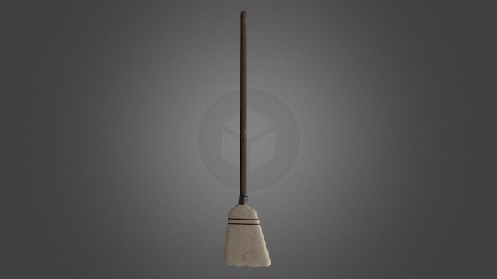 Broom 3D Model
