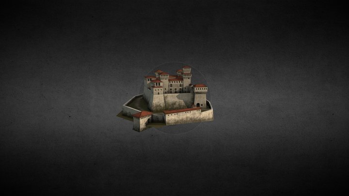 Castello Di Torrechiara 3D Model