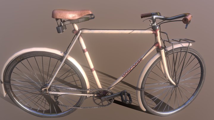 Vintage Bicycle 3D Model