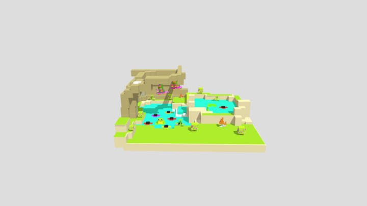 лягушкаuntitled 3D Model