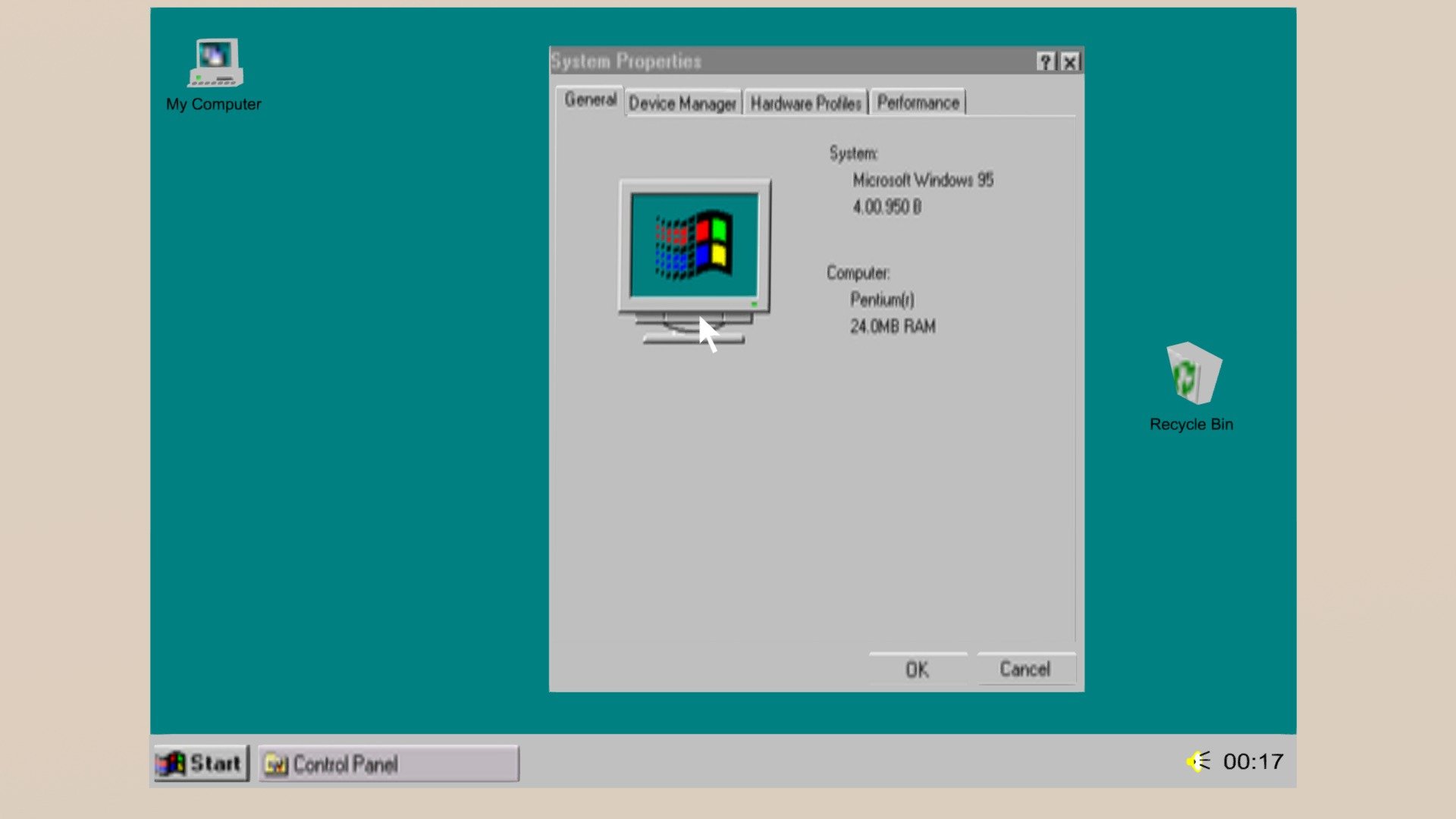 Microsoft Windows 95 | 98 Interface