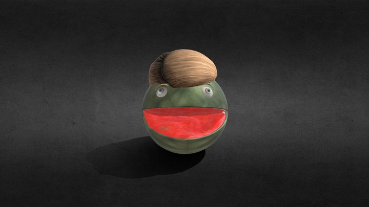 Hulk PACMAN 3D Model