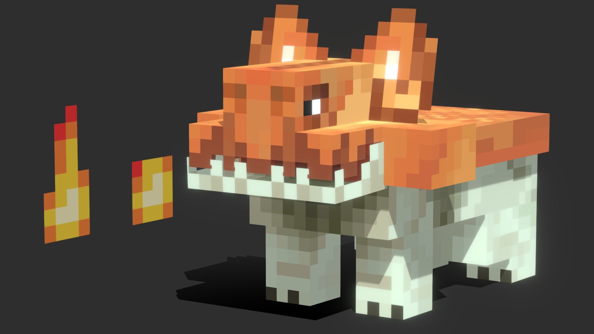 Minecraft - Creature #14 - Buy Royalty Free 3D model by omargabagu