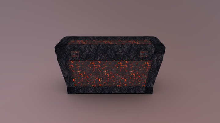 Molten Chest 3D Model
