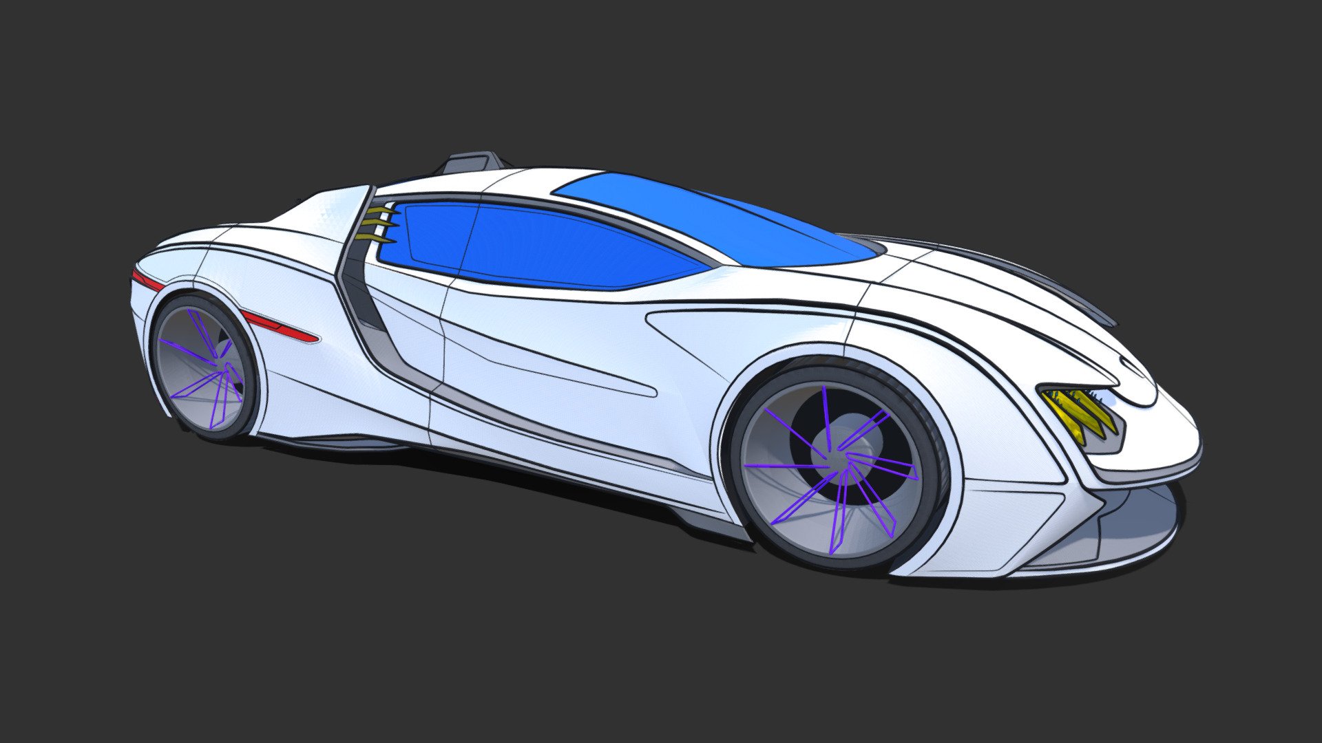 VR Car Sketch