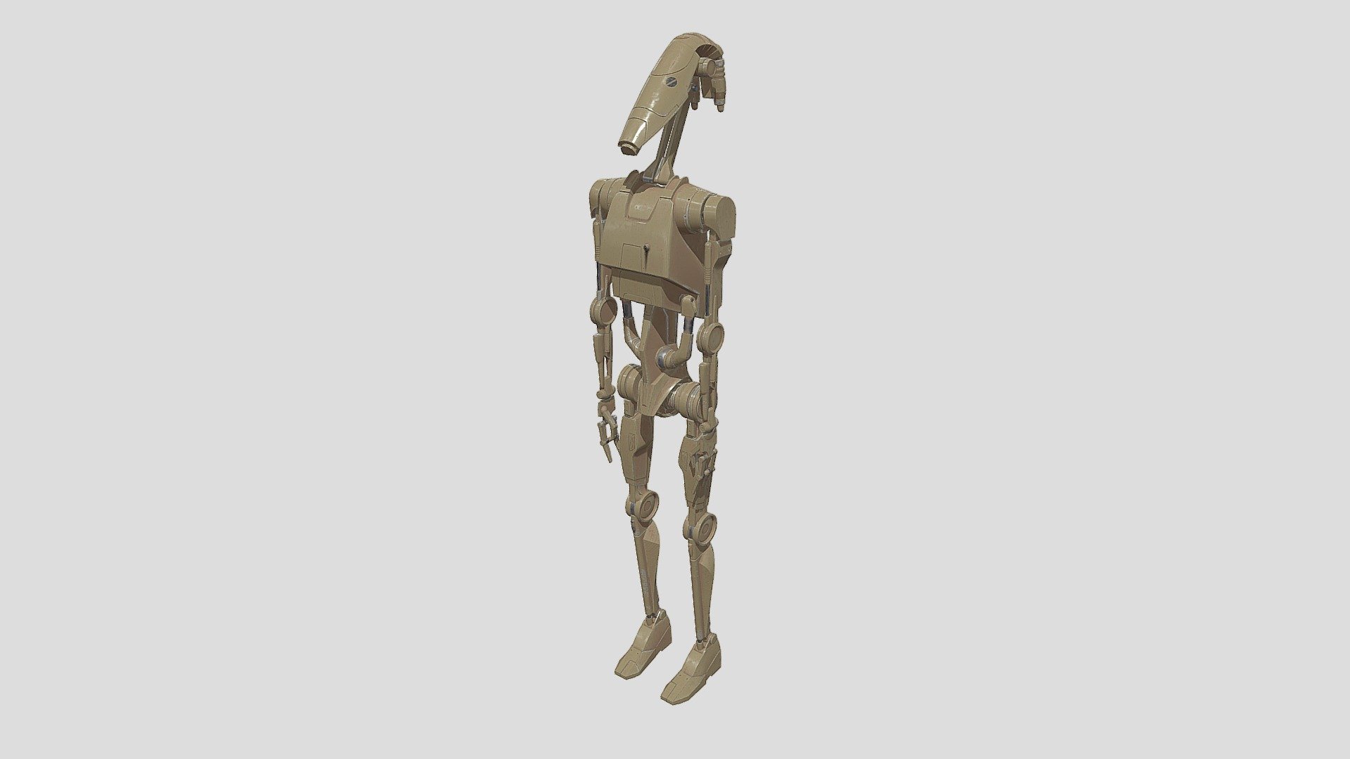 Star Wars B1 Battle Droid - Download Free 3D model by tegnemaskin ...