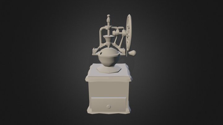 Coffee Grinder no textures 3D Model