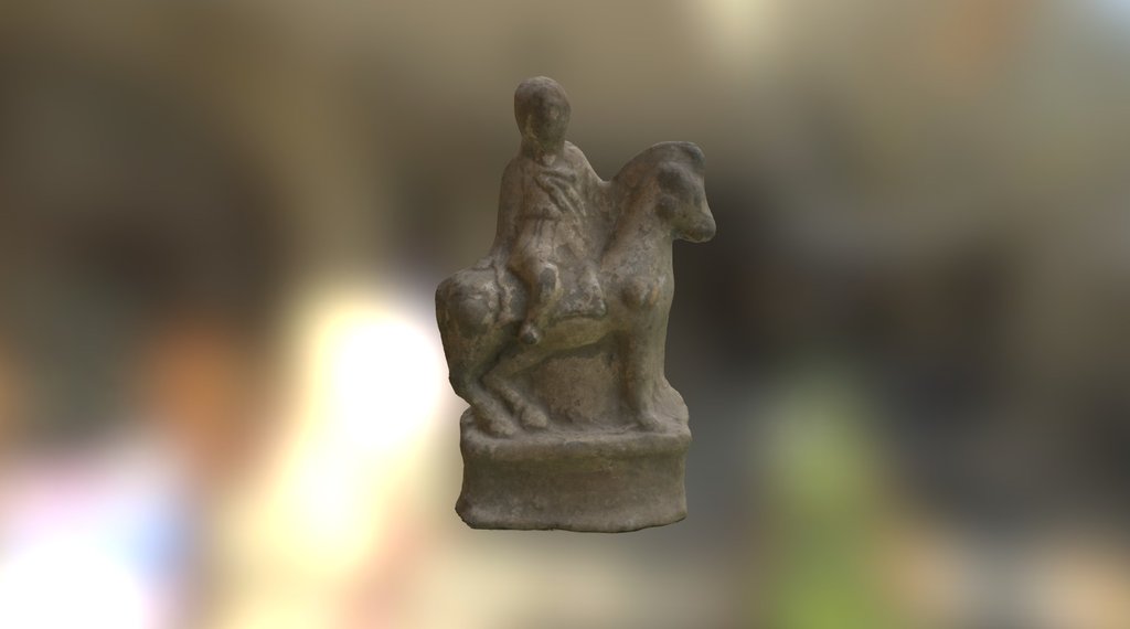 Terracotta Figurine of a horseman