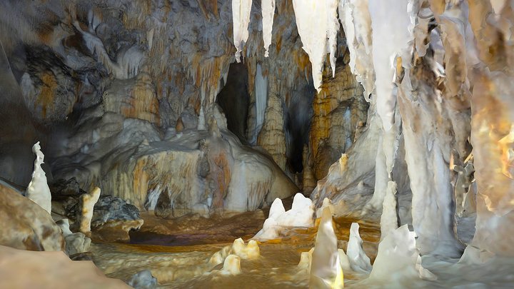 LaChambre Cave (France) 3D Model