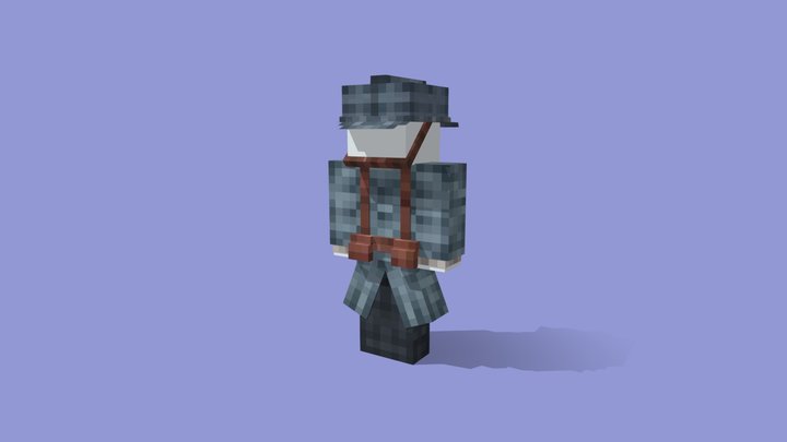 French 1917 bedrock 3D Model
