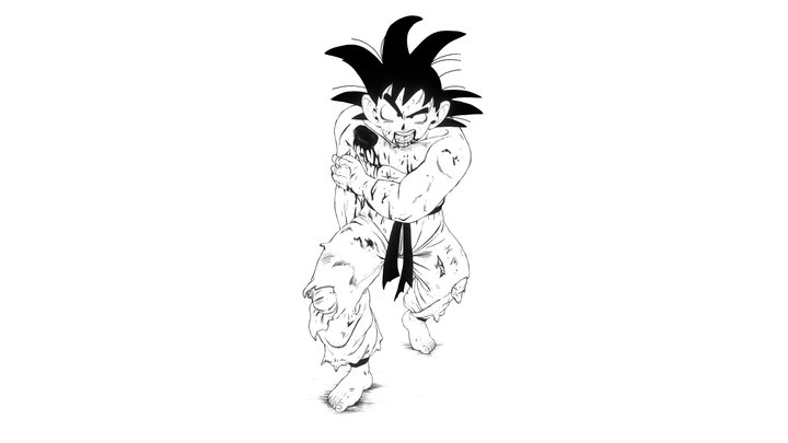 Goku. The Last Gasp 3D Model