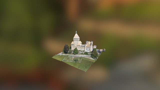 Château de Vufflens 3D Model