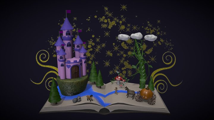 A Fairy Tale 3D Model