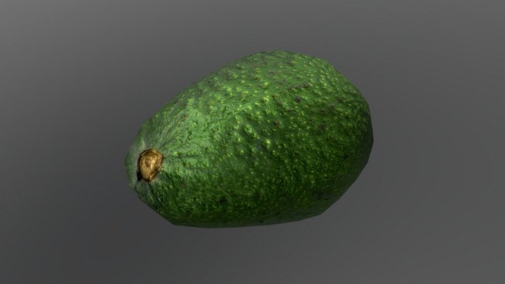 Lp avocado 3D Model