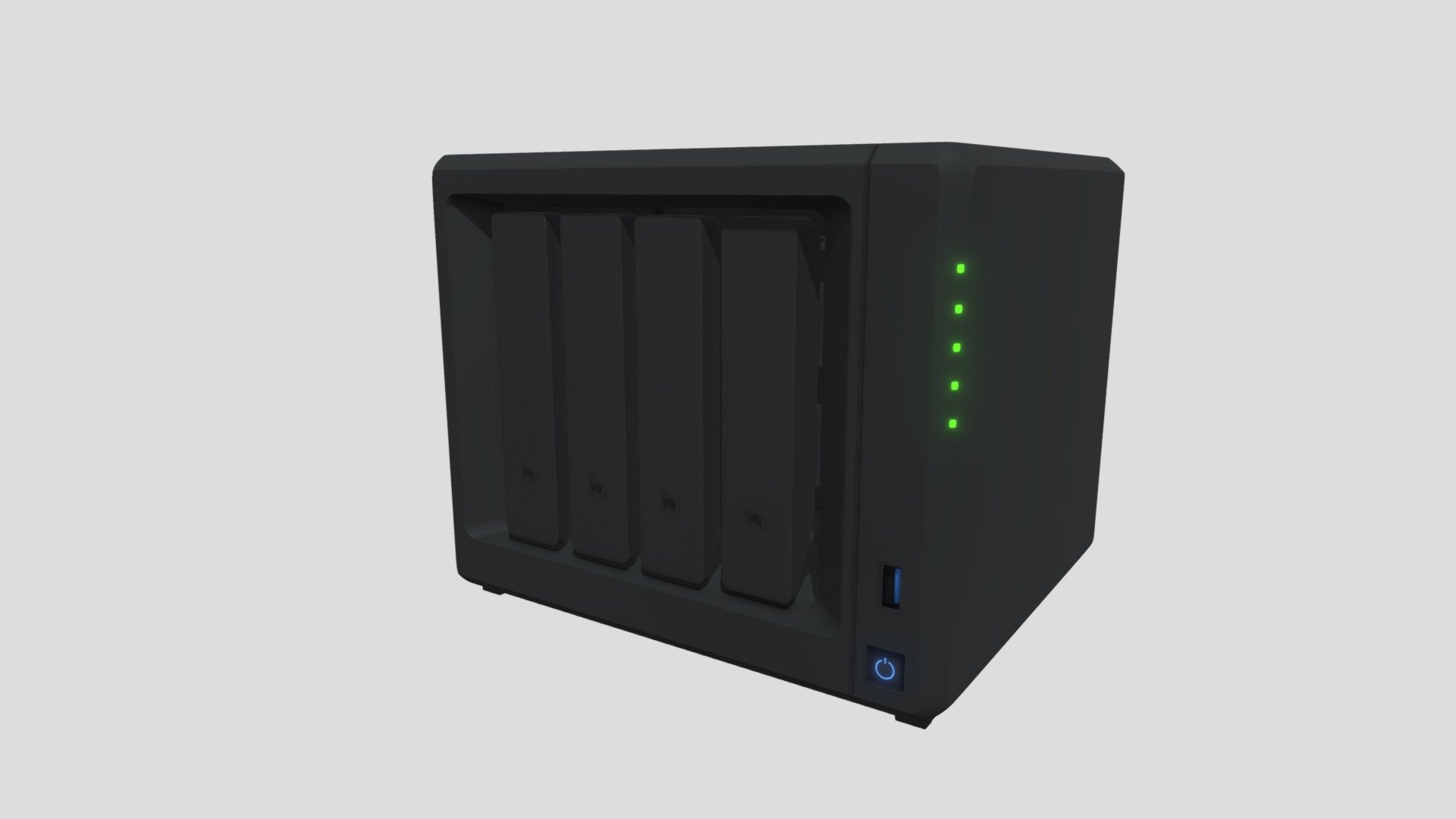 Nas storage device download free 3d model by karakocyunus karakoc