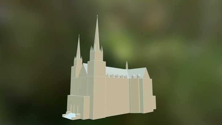 221 Valley St Church 3D Model