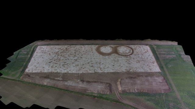 Saxon Graves found at Bulford 3D Model