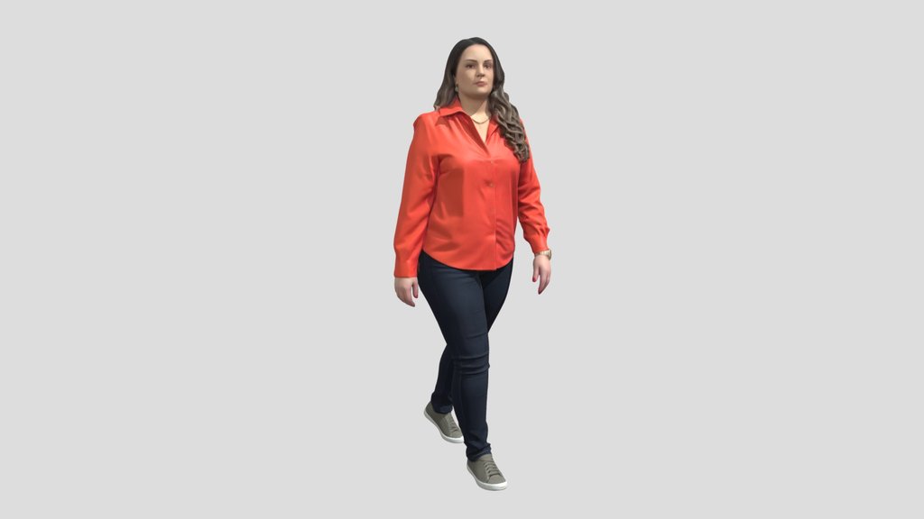Walking in Orange