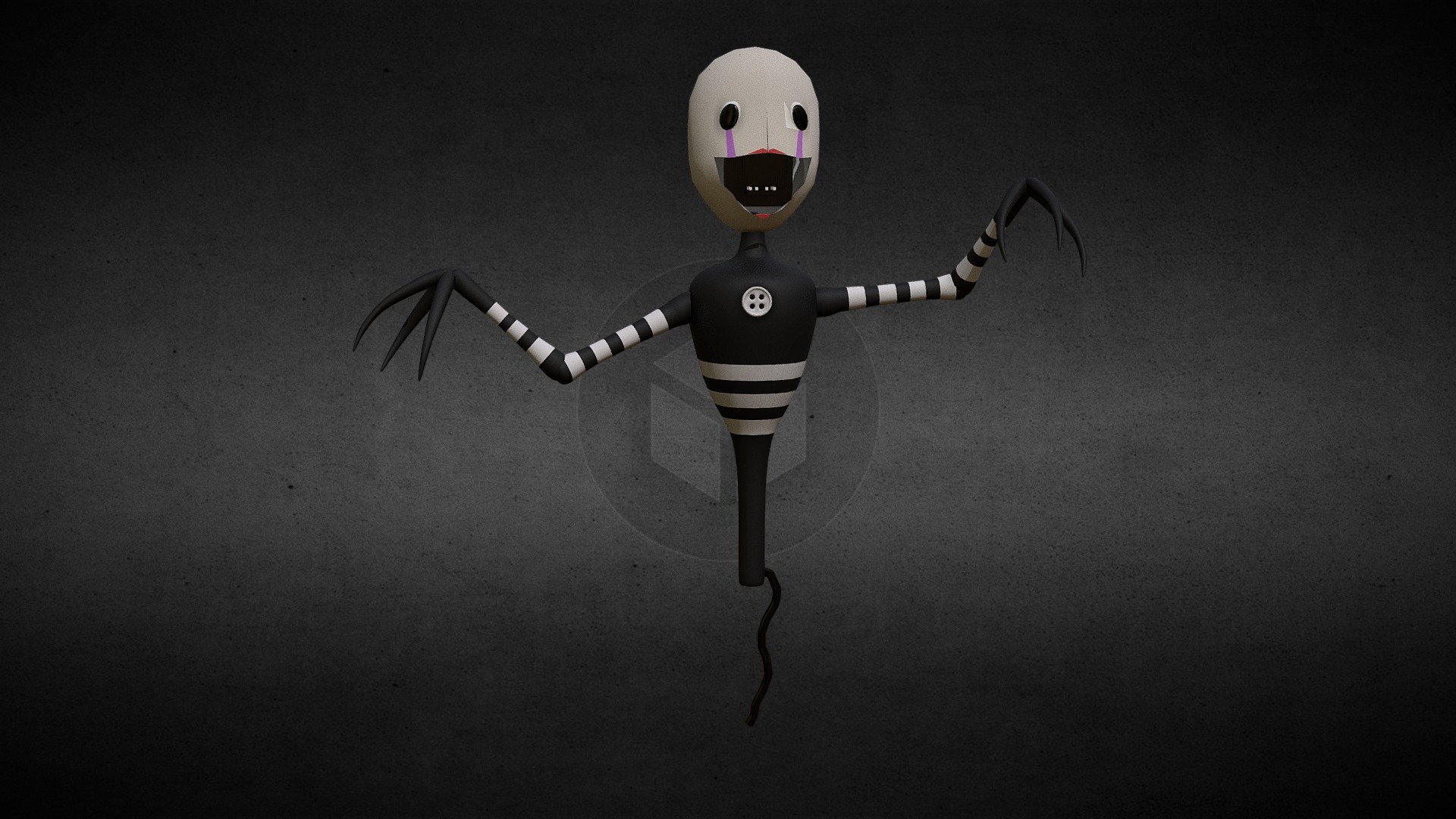 Fnaf Puppet Blend - Download Free 3D model by RedHotAnvil (@RedHotAnvil)  [609d56a]