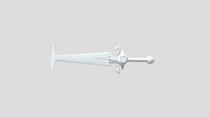 Crucible sword doom eternal 3D Model