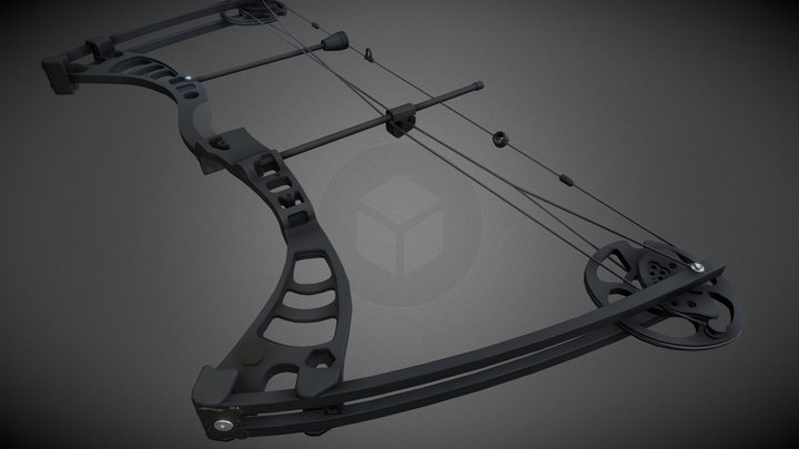 Сompound bow/ блочный лук  (DRAFT) 3D Model